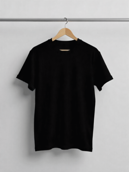 Printed T-Shirt Black